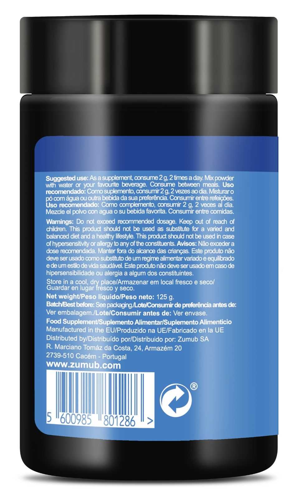 Zumub Beta-Alanina 125g