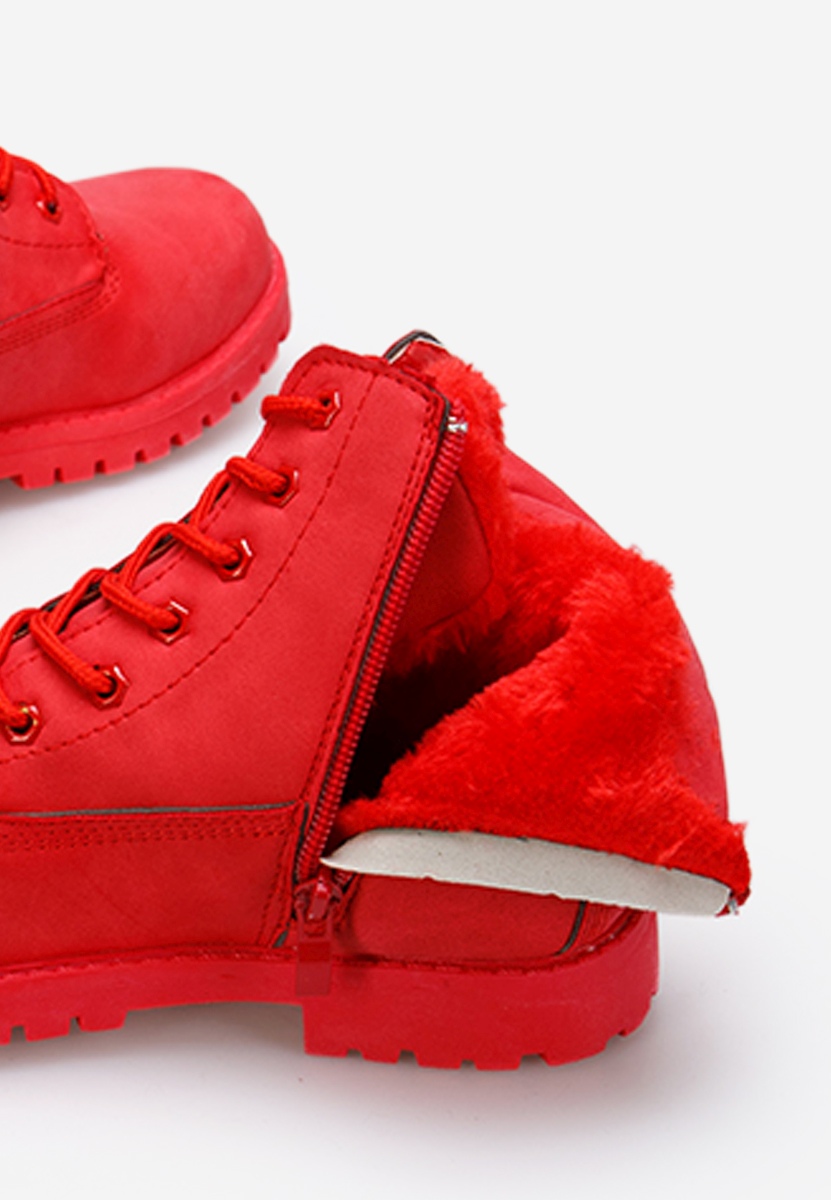 Bottines enfants rouges Miranda C V2