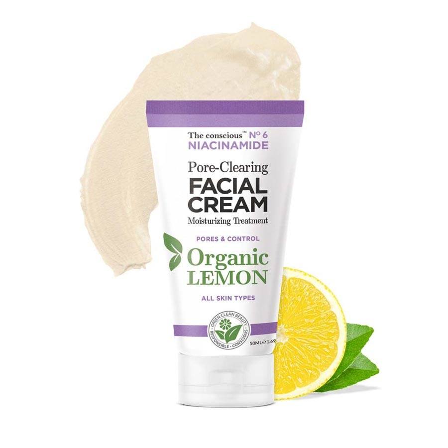Biovène The Conscious™ Niacinamide Pore-Clearing Facial Cream Organic Lemon 50ml