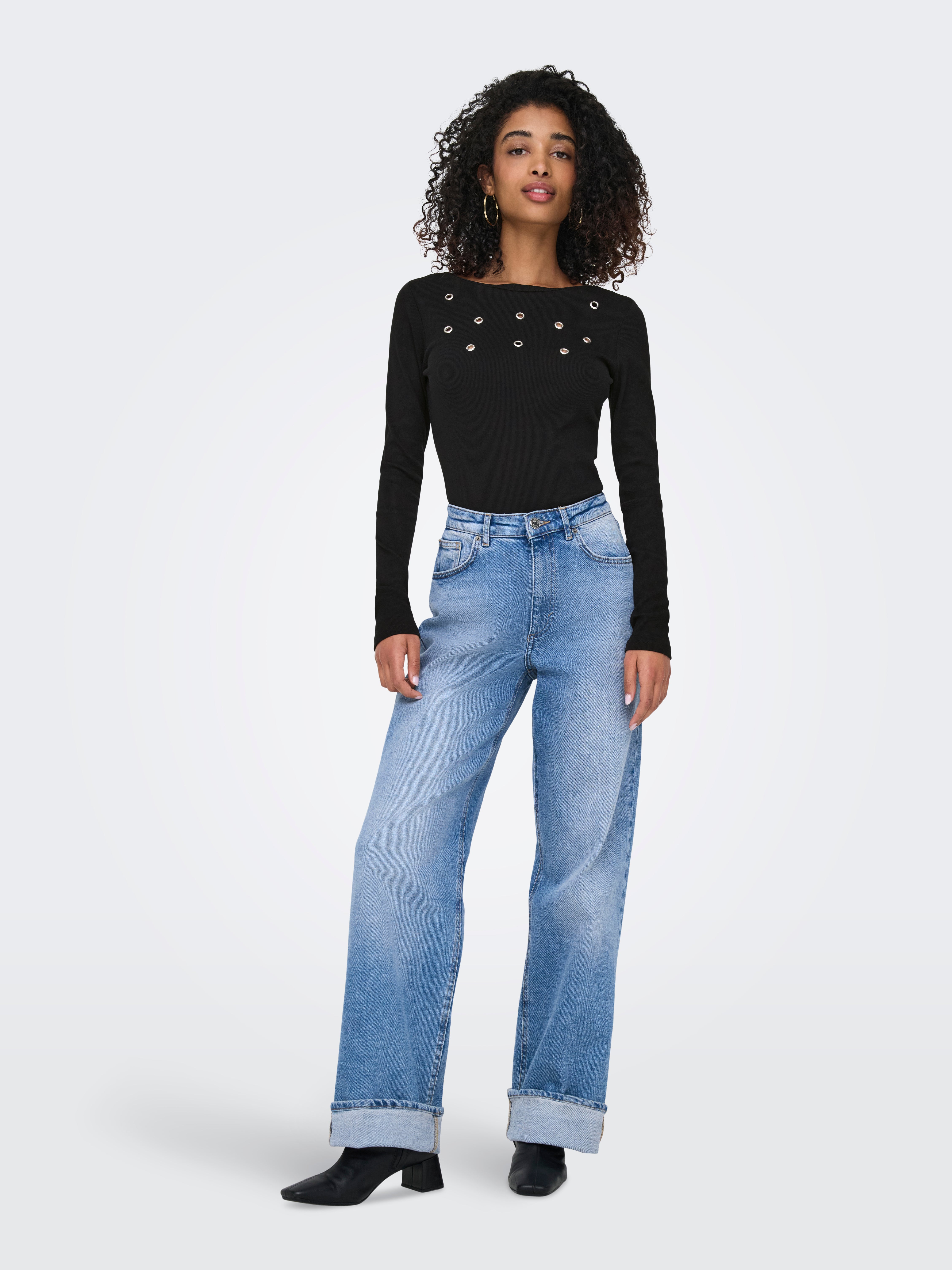 ONLVIDYA Top Black