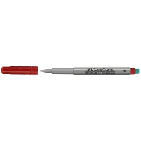 Faber-Castell Marker Multimark, nonpermanent, F, rot