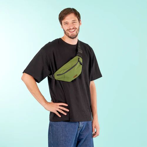 Sac banane Small Séoul kaki
