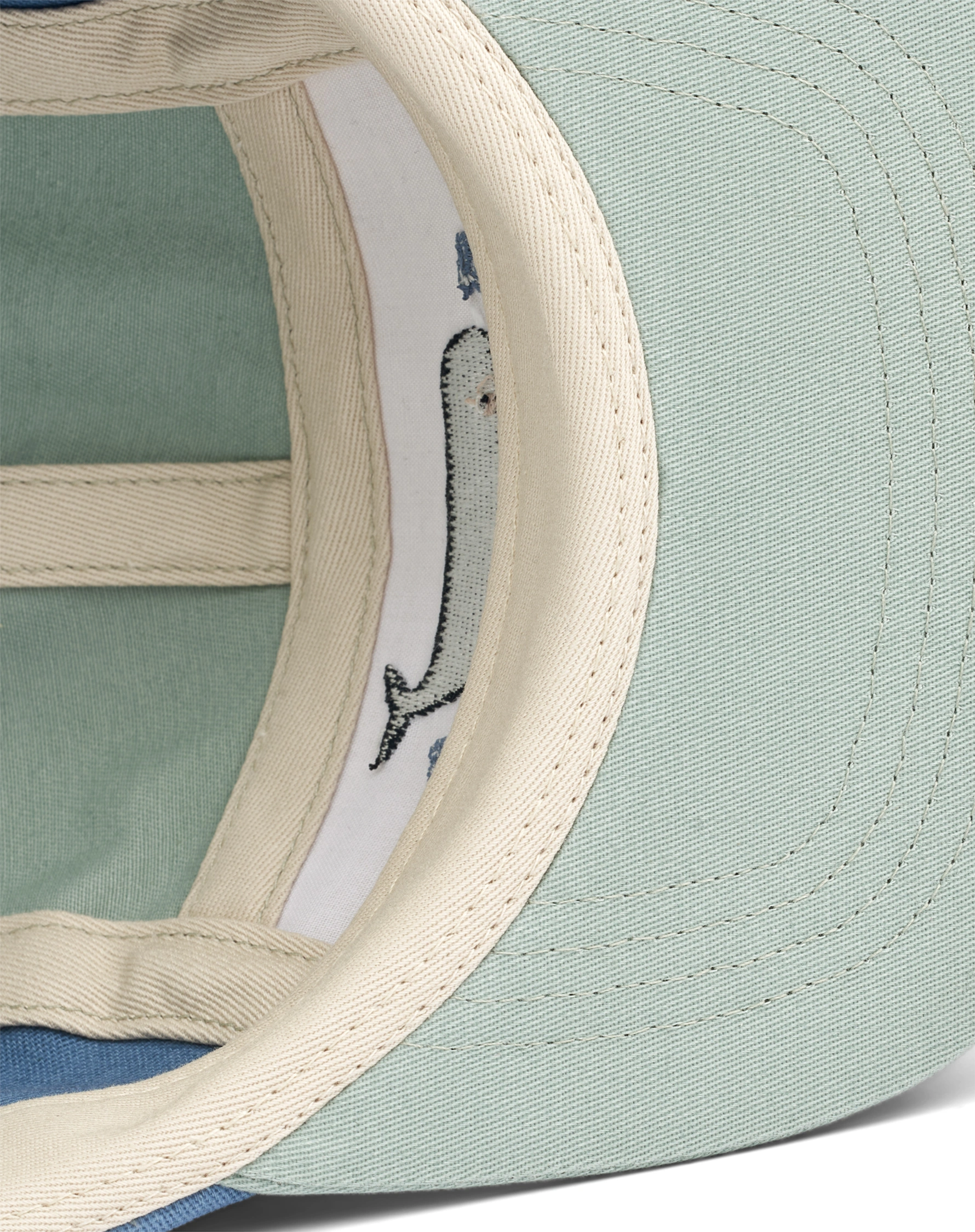 Basecap RORY WHALE in ice blue mix
