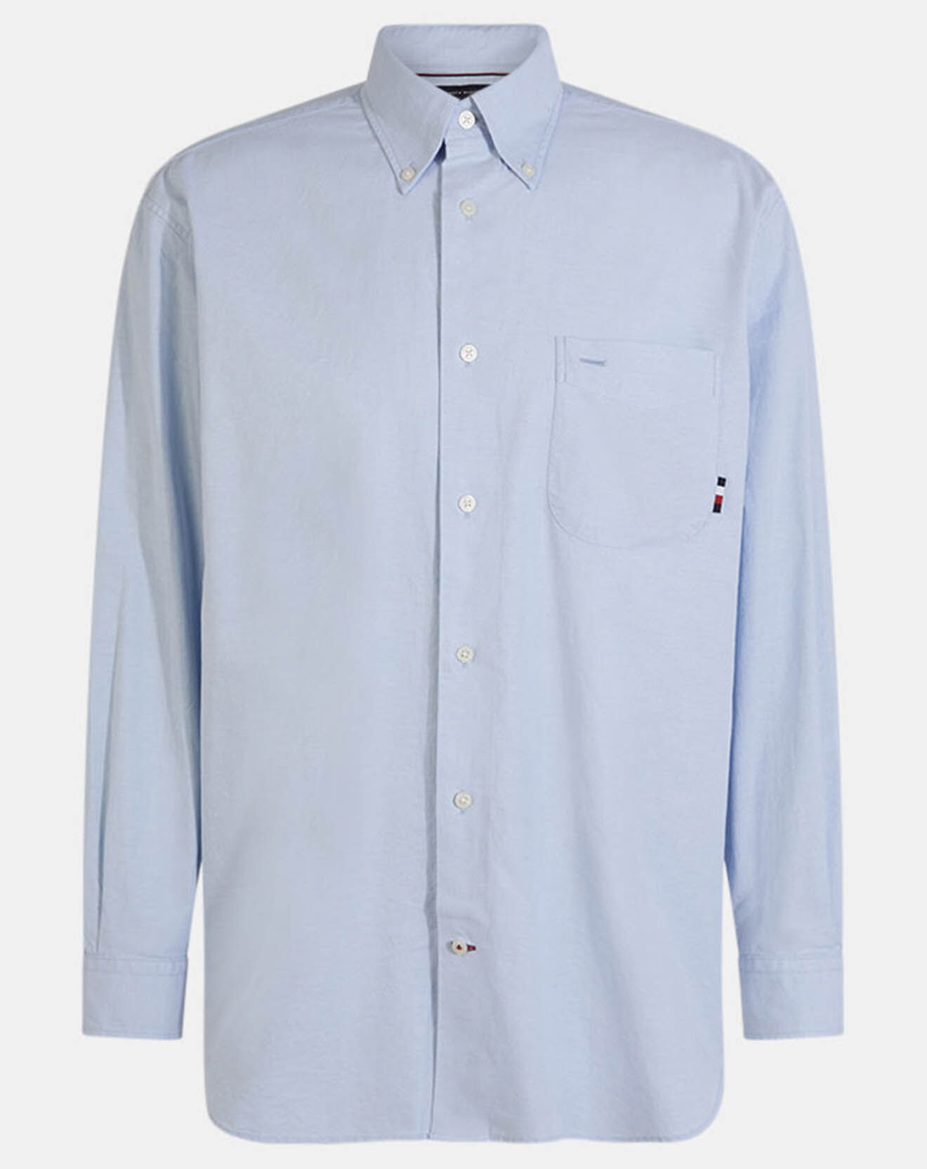 Tommy Hilfiger Chemise droite oxford Archive Solid bleu ciel
