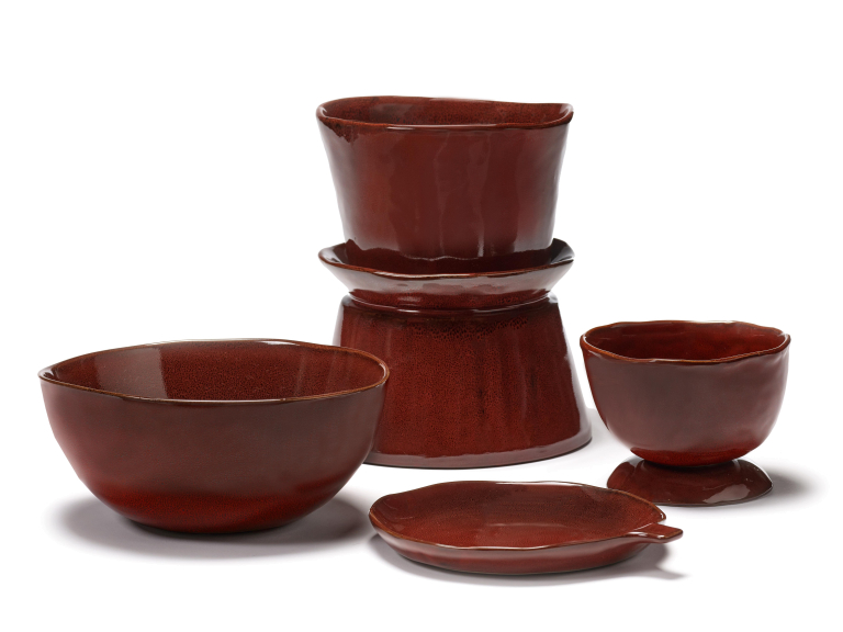 Serax La Mère by Marie Michielssen kom Ø21 venetian red