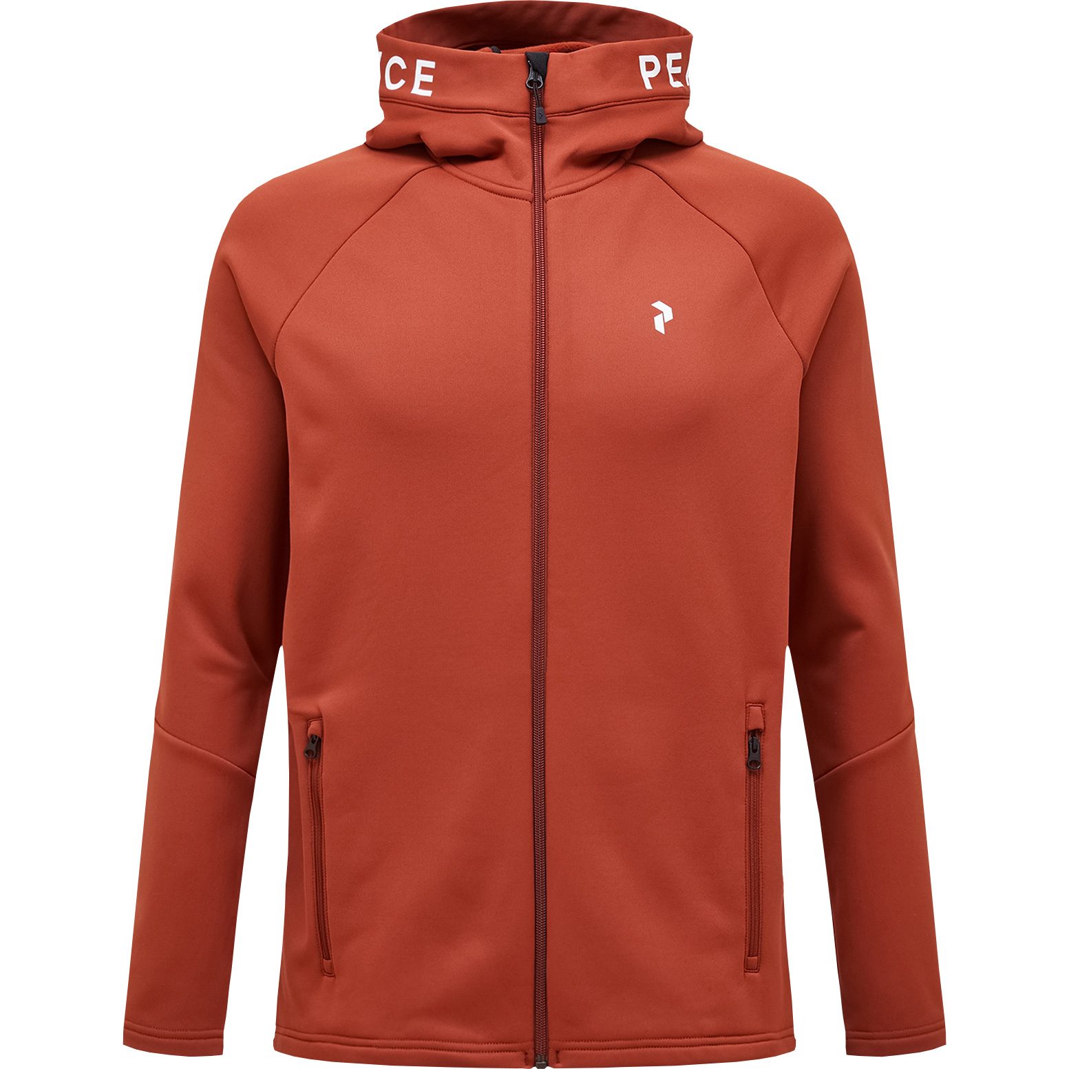 Peak Performance Rider Zip Hood Midlayer-Jacke Herren spiced