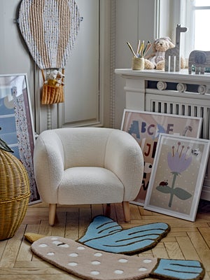 Bloomingville Cade Lenestol, White