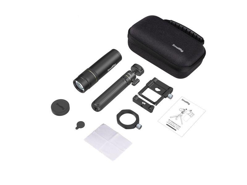 Smallrig 8x Telephoto Lens T-Mount Teleobjektiv für Smartphones