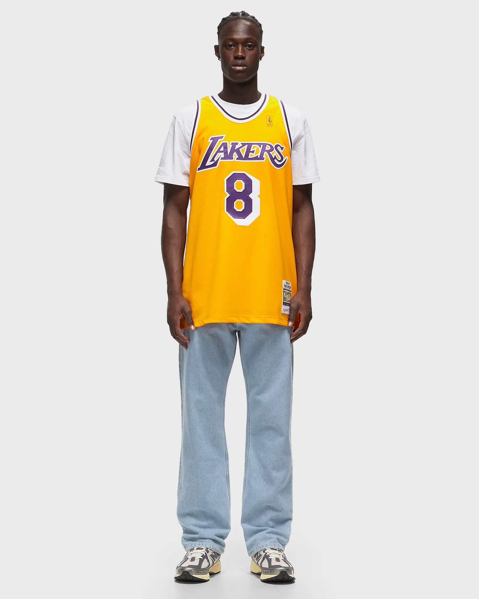 Mitchell & Ness NBA AUTHENTIC JERSEY LOS ANGELES LAKERS HOME 1996-97 KOBE BRYANT #8
