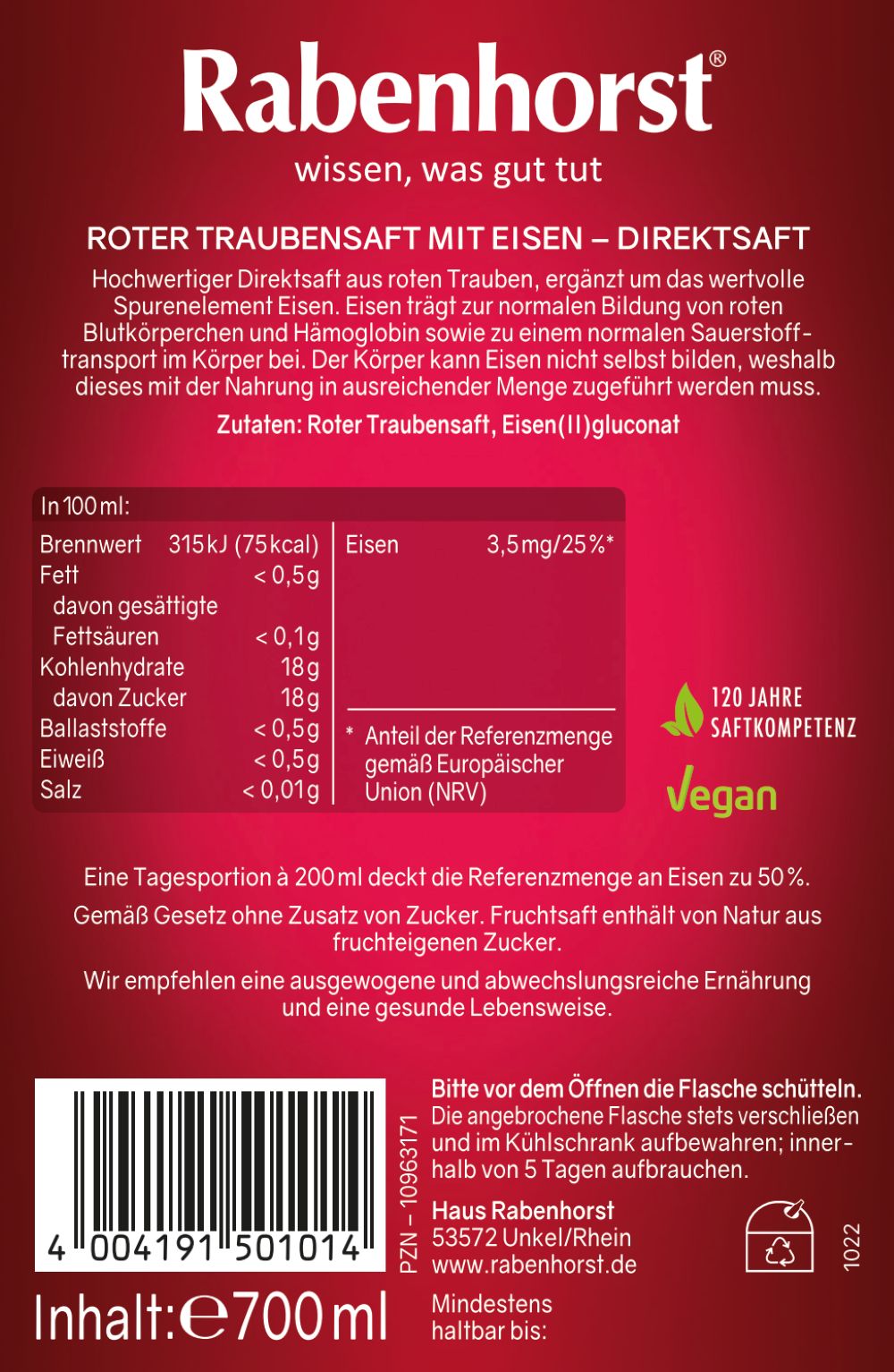 Rabenhorst Roter Rabenhorster