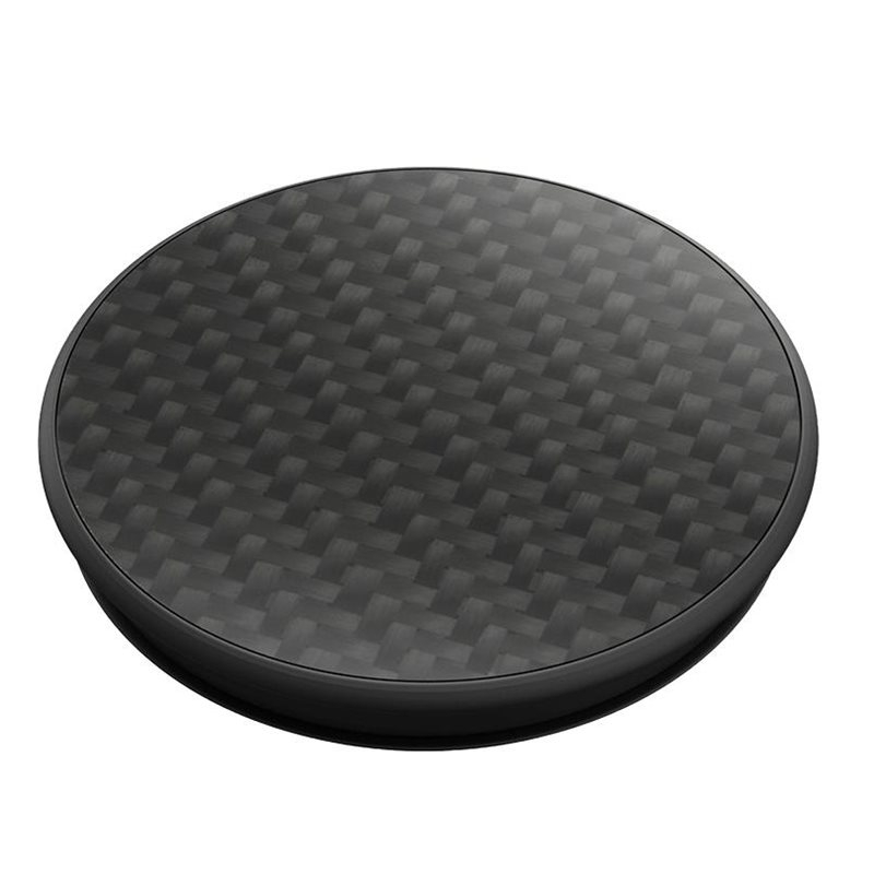 PopGrip Luxe Finger Griff Halterung für Smartphones / Tablets (800927) - Genuine Carbon Fiber