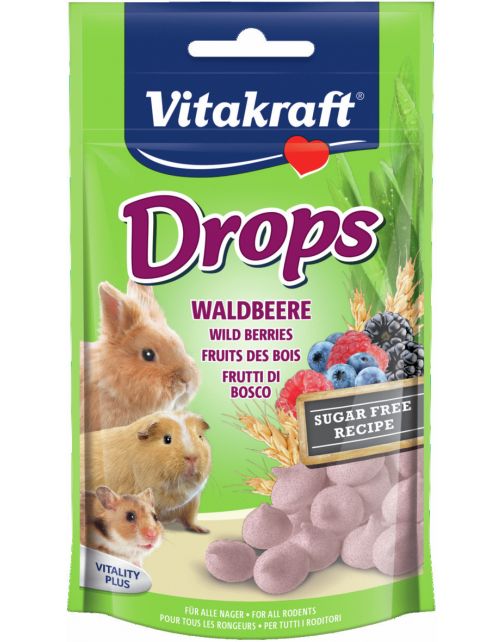 Vitakraft Knaagdier Drops - Konijnensnack