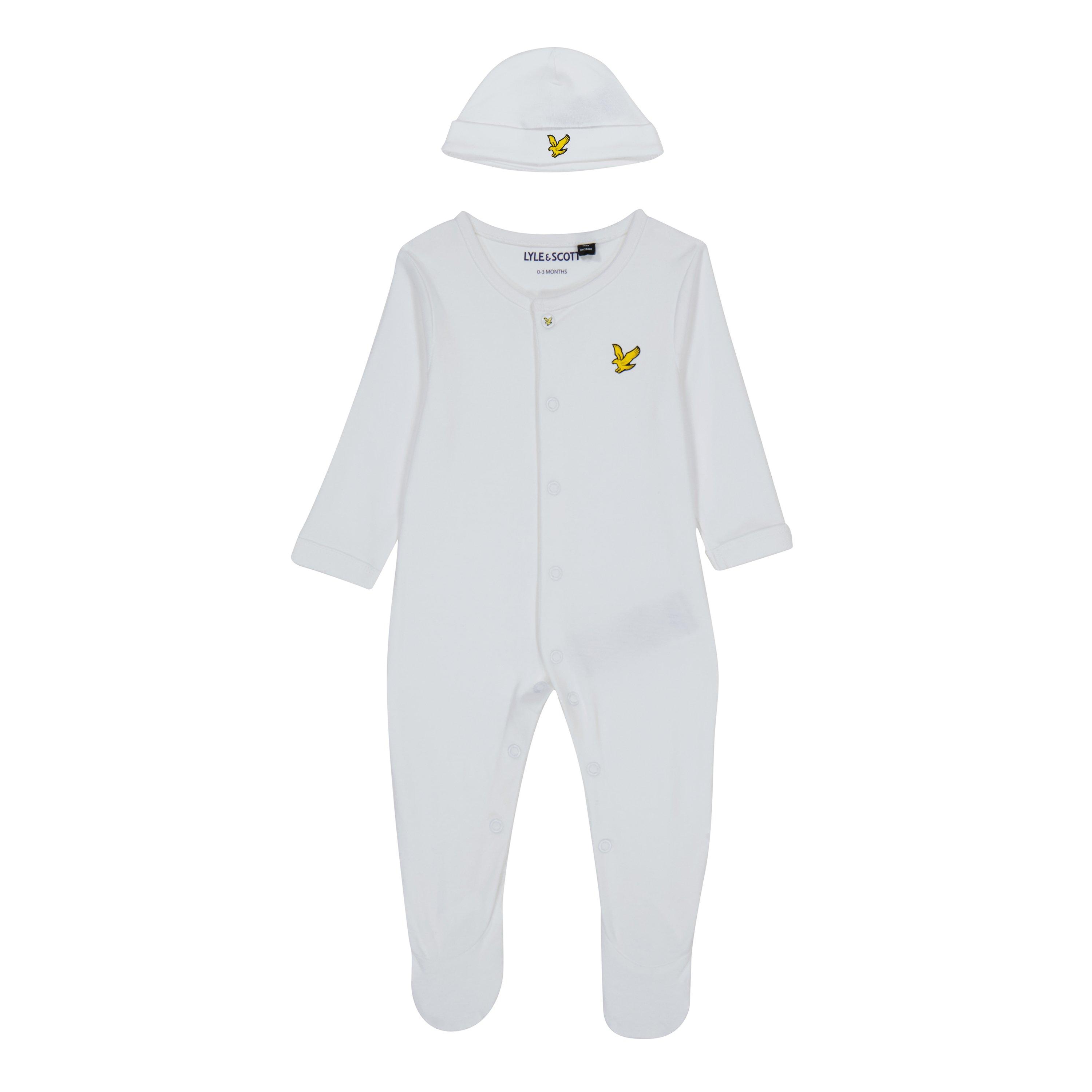 Lyle and Scott Logo Sleepsuit Babies