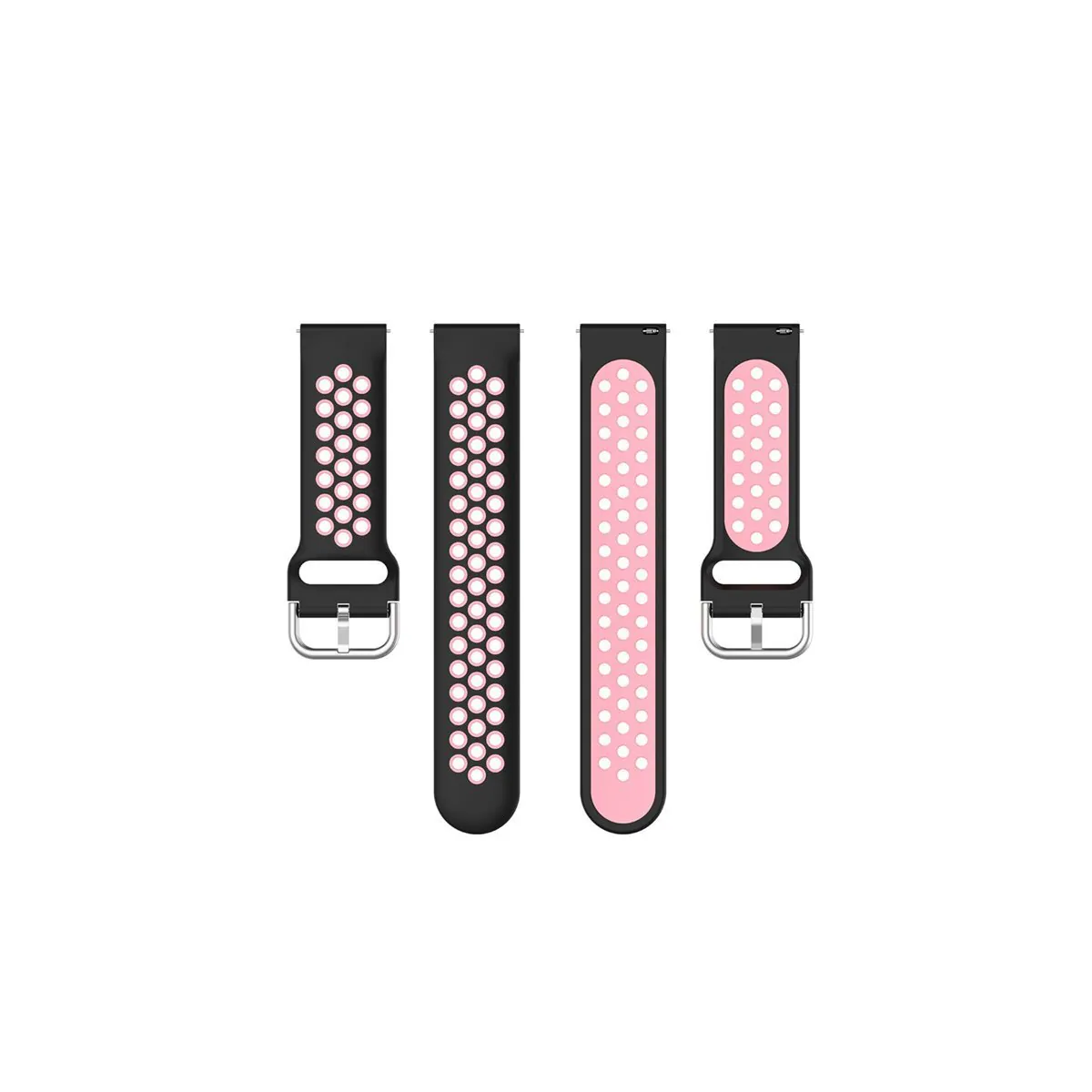 EBN Sport Armband Samsung Galaxy Watch 4 Classic 42mm - Svart/rosa