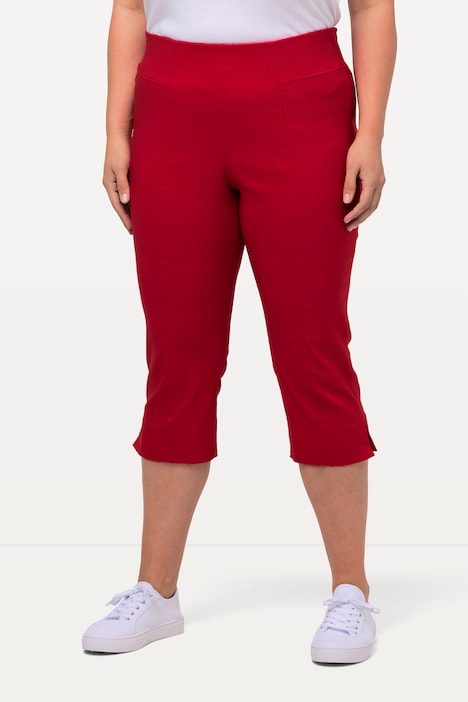 Bengalin-Capri, hochelastisch, knitterarm, Gummibund