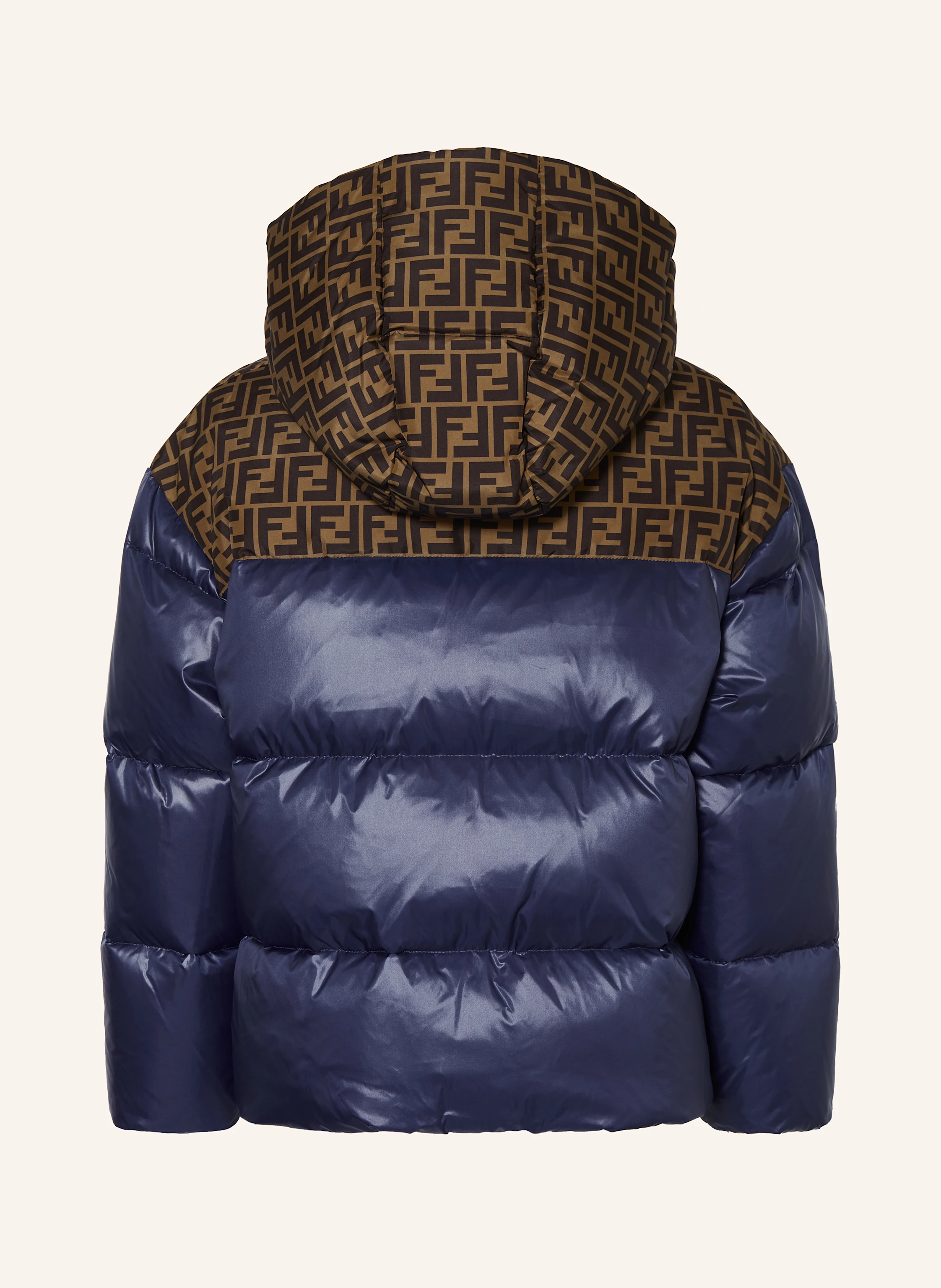FENDI Daunenjacke mit abnehmbarer Kapuze