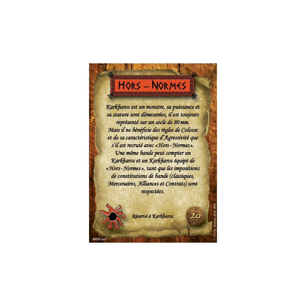 Briskars - Ichtiens - Karkharos 