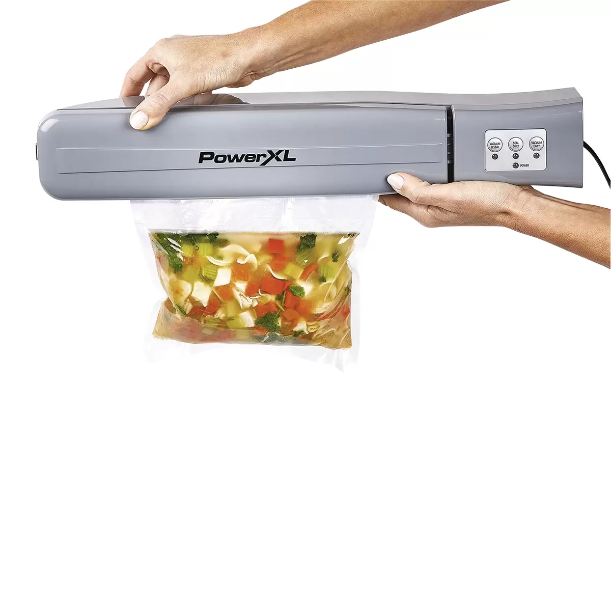 Vakuumiergerät 6in1 Power XL Duo NutriSealer Hellgrau