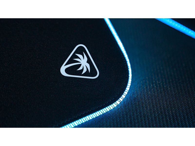 Turtle Beach Gaming-Mausmatte Sense Aimo XXL Schwarz Optimierte Oberfläche für präzise Bewegungen und Komfort beim Gaming