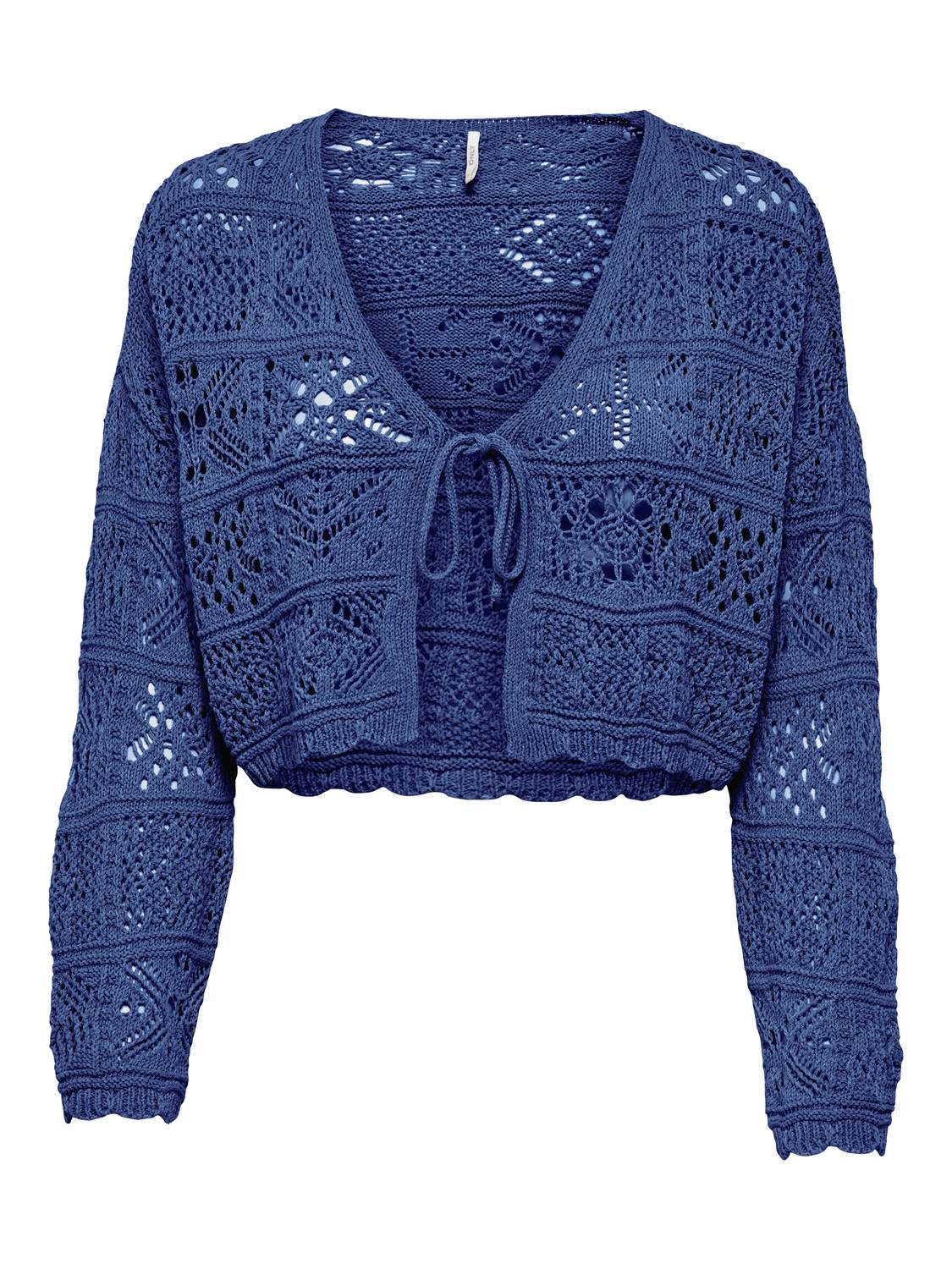 ONLBEACH Strickjacke Indigo