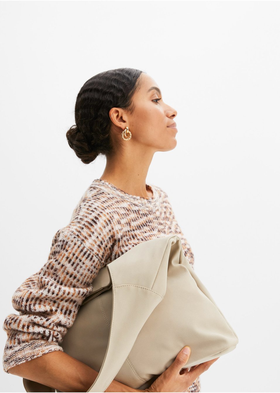 Pull avec fentes latérales extra longues