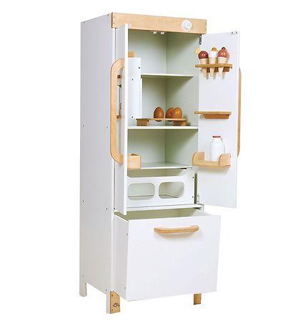 Tender Leaf Holzspielzeug - Kühlschrank - Weiß