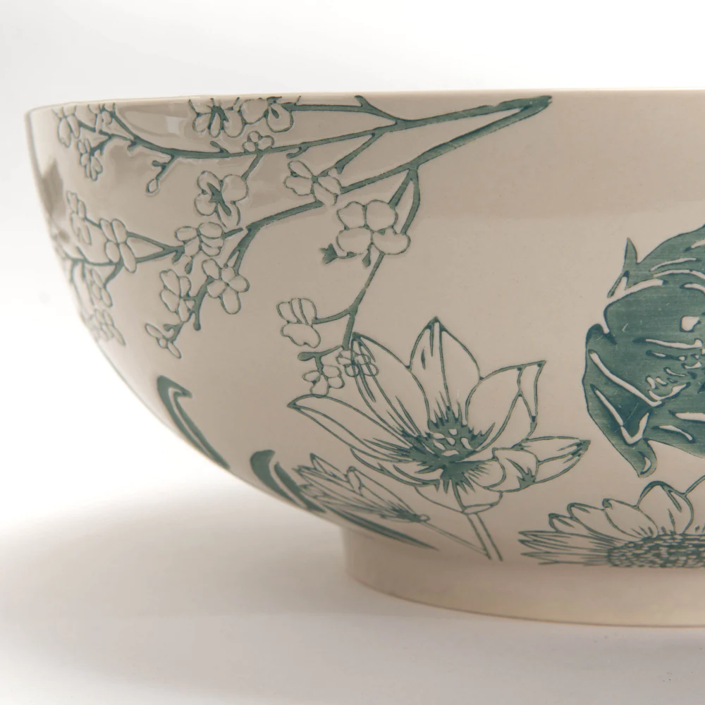 Salad bowl Zelie vert Amadeus
