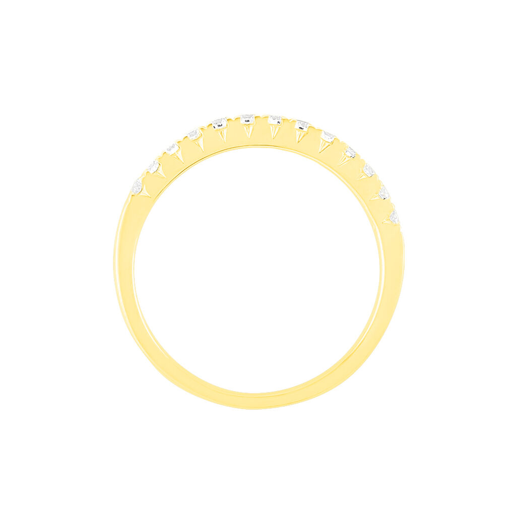Alliance Pristina Or Jaune Diamant