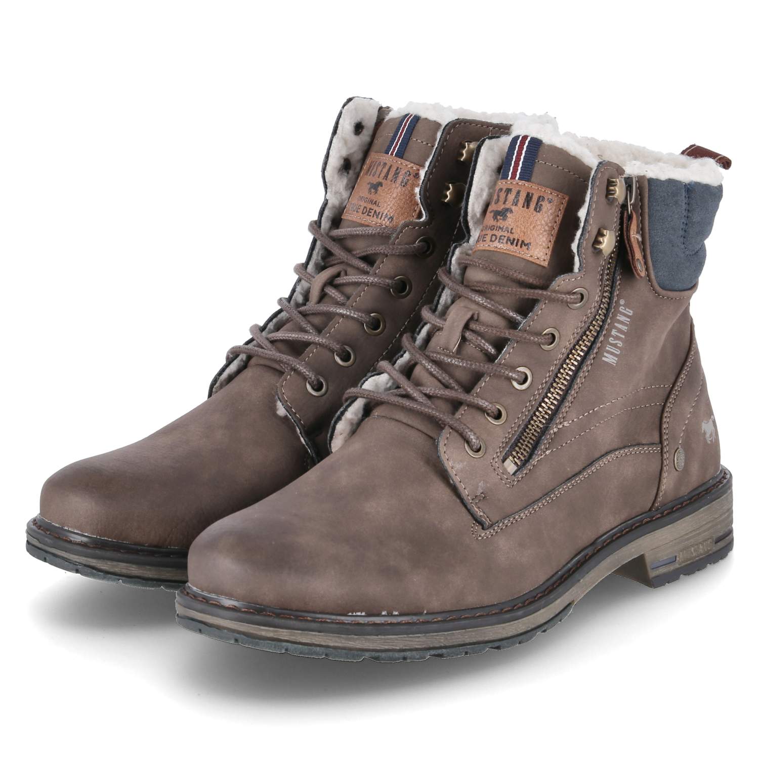 Mustang Winterboots  - dunkelbraun