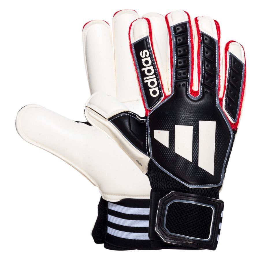adidas Gants de Gardien Tiro Pro - Noir/Blanc/Argenté