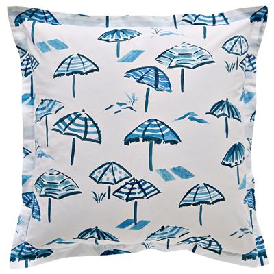 Linge de lit motif parasols