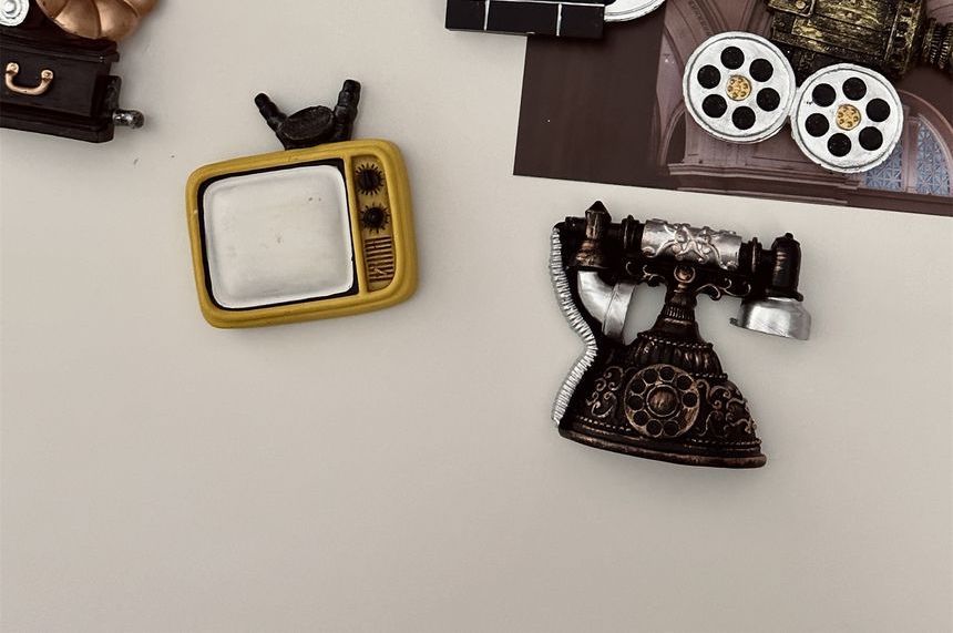 Indus - Vintage koelkastmagneet (verschillende ontwerpen)