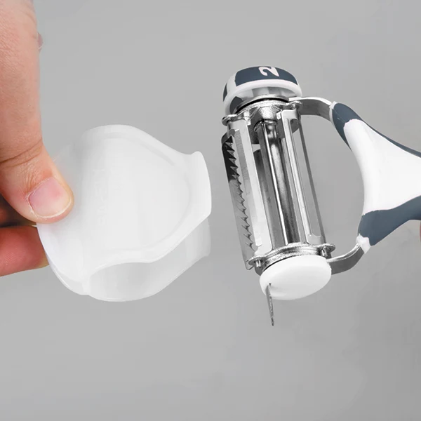 Eplucheur Y 3 lames tournantes inox Lacor
