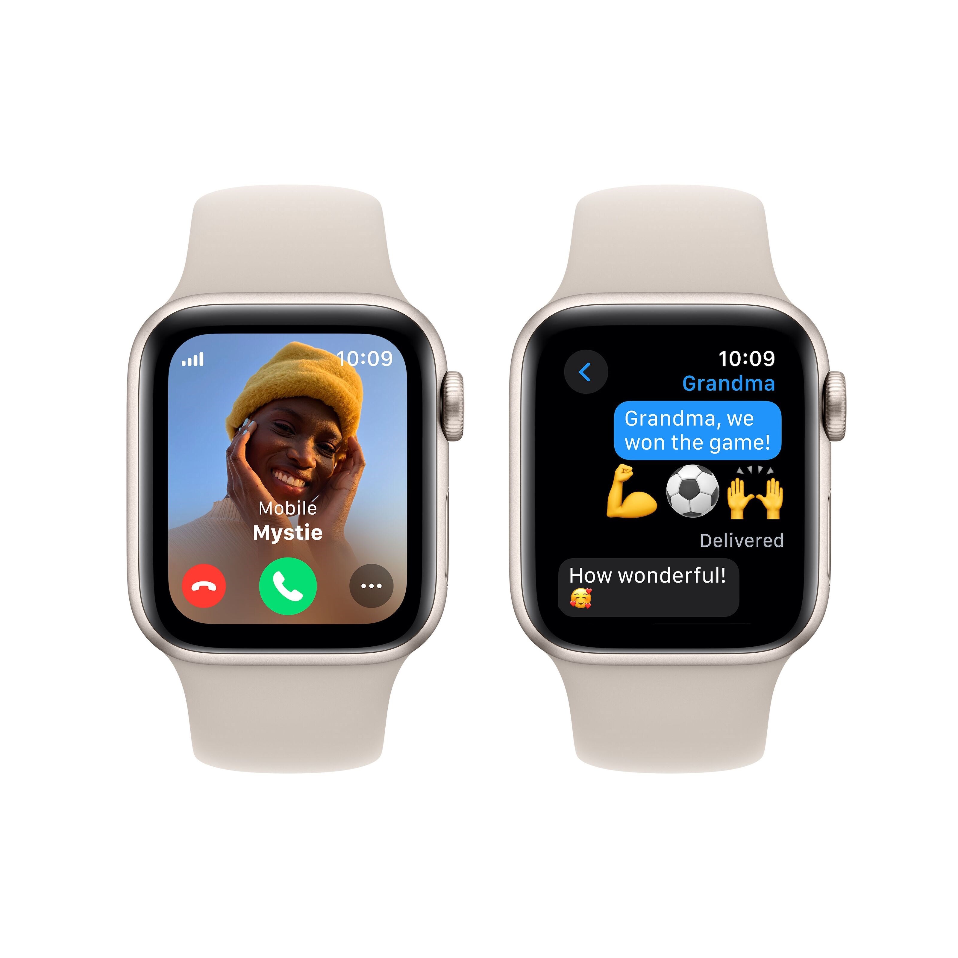 Apple Watch SE GPS + Cellular 40 mm Starlight S/M