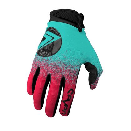 Gants cross Seven ANNEX 7DOT ENFANT - Rouge / Bleu
