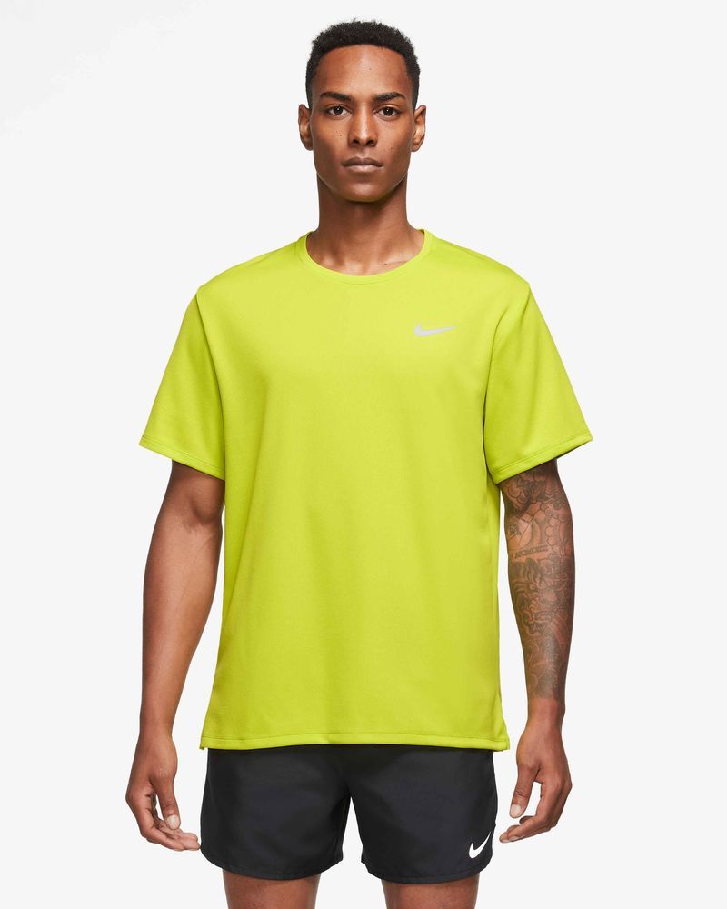 T-shirt de running Nike Miler Vert pour homme