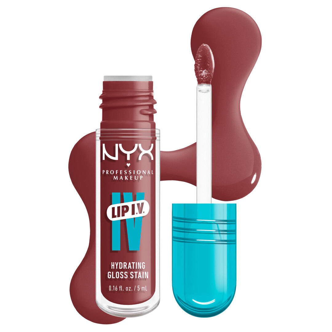 NYX Professional Makeup  Lip I.V. - Lip Gloss Stain Hidratante