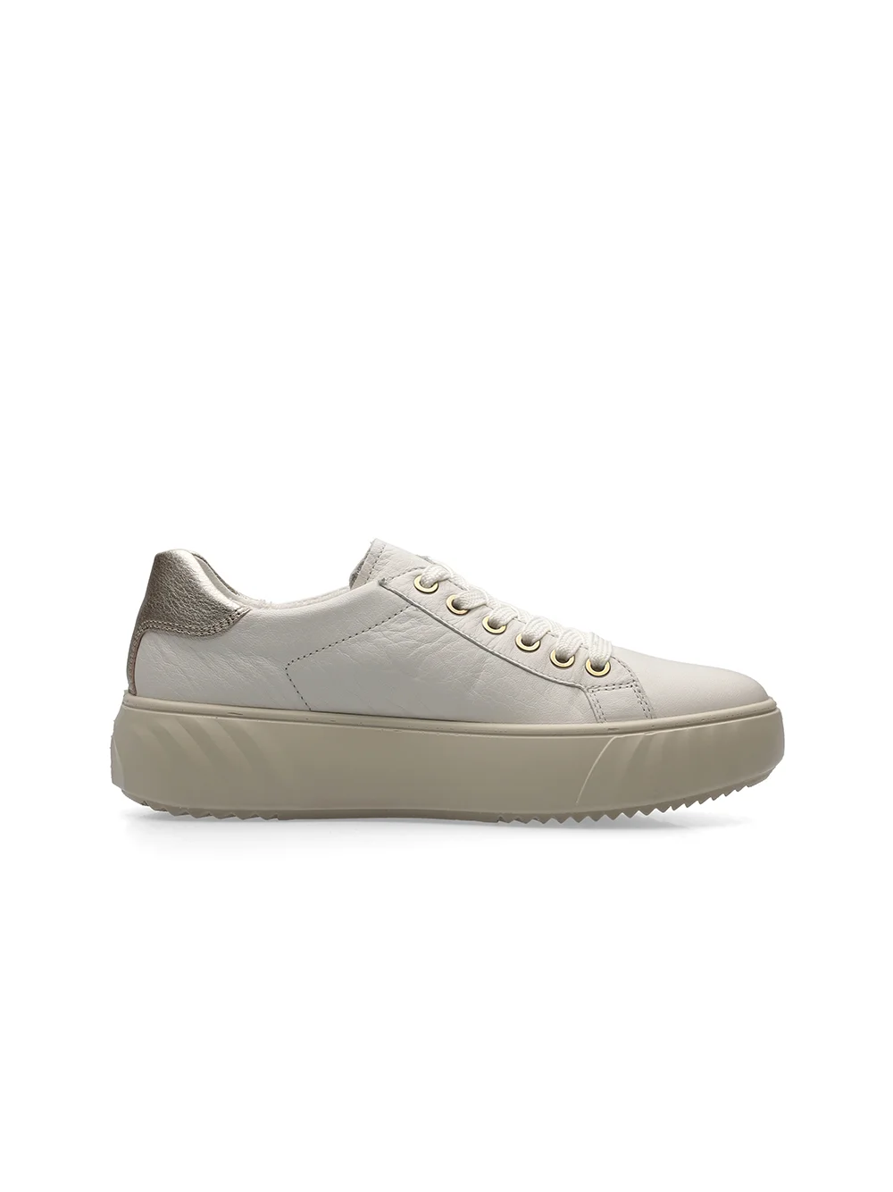 Sneaker Monaco cream platin