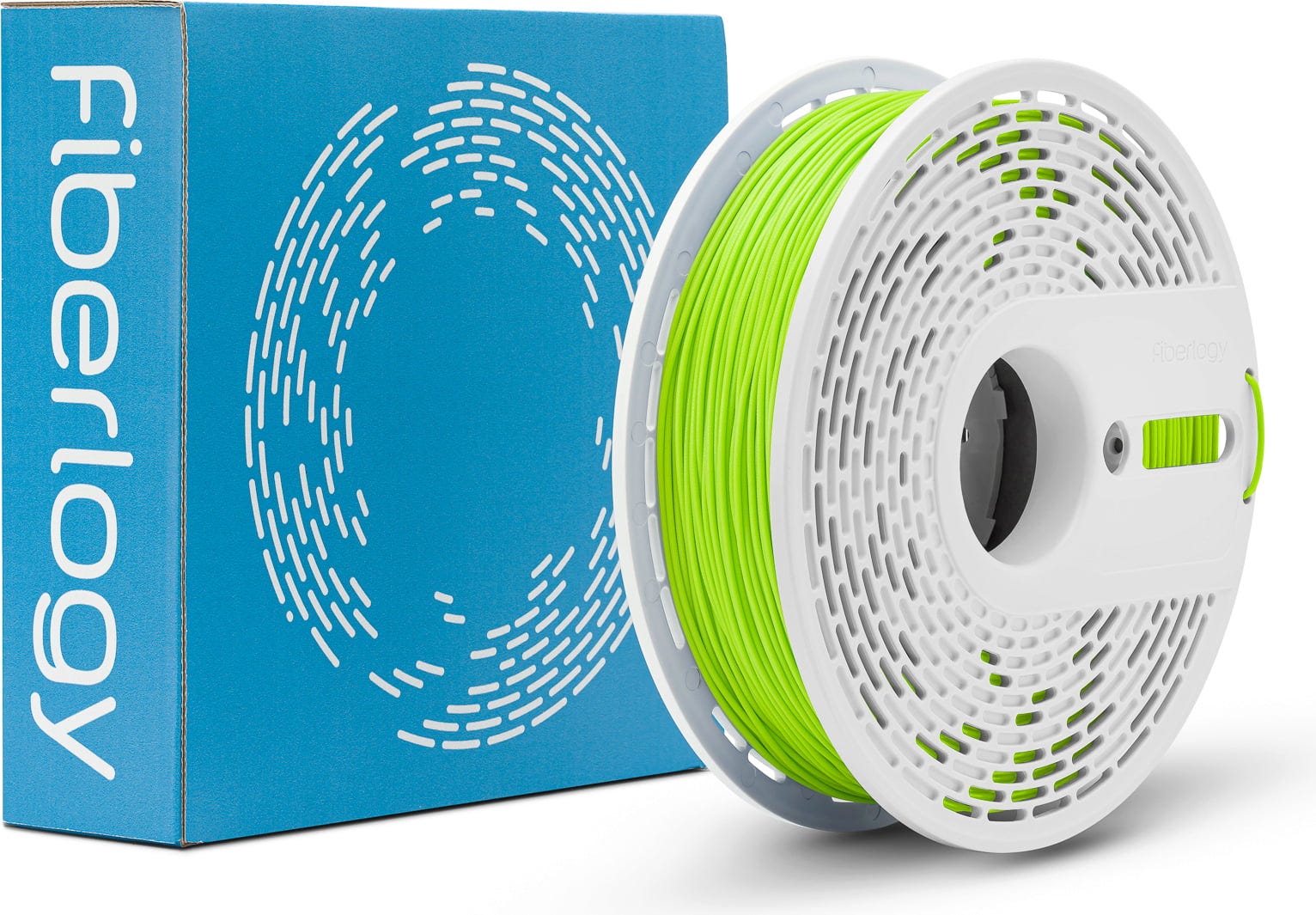 Fiberlogy  FiberFlex 40D Light Green, 1,75 mm / 850 g    Flexibles Filament mit einer Shore Härte von D40 in Hellgrün