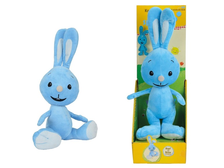 Beweegbaar knuffelkonijn