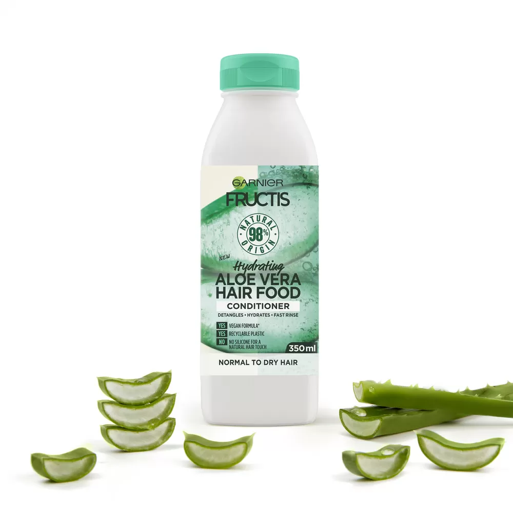 Garnier Fructis Hair Food Aloe Vera Balsam - 350 ml.