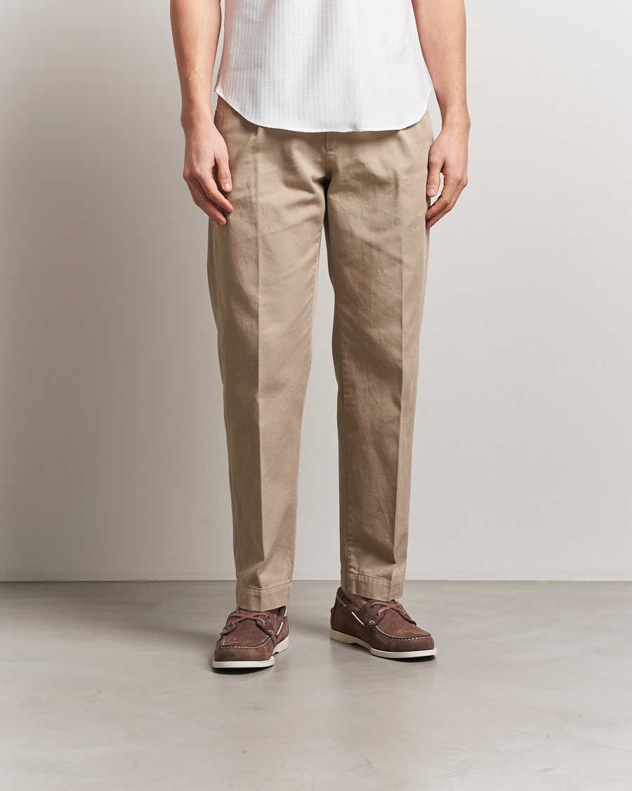 Sebago Docksides Portland Nubuck Boat Shoe Dark Brown