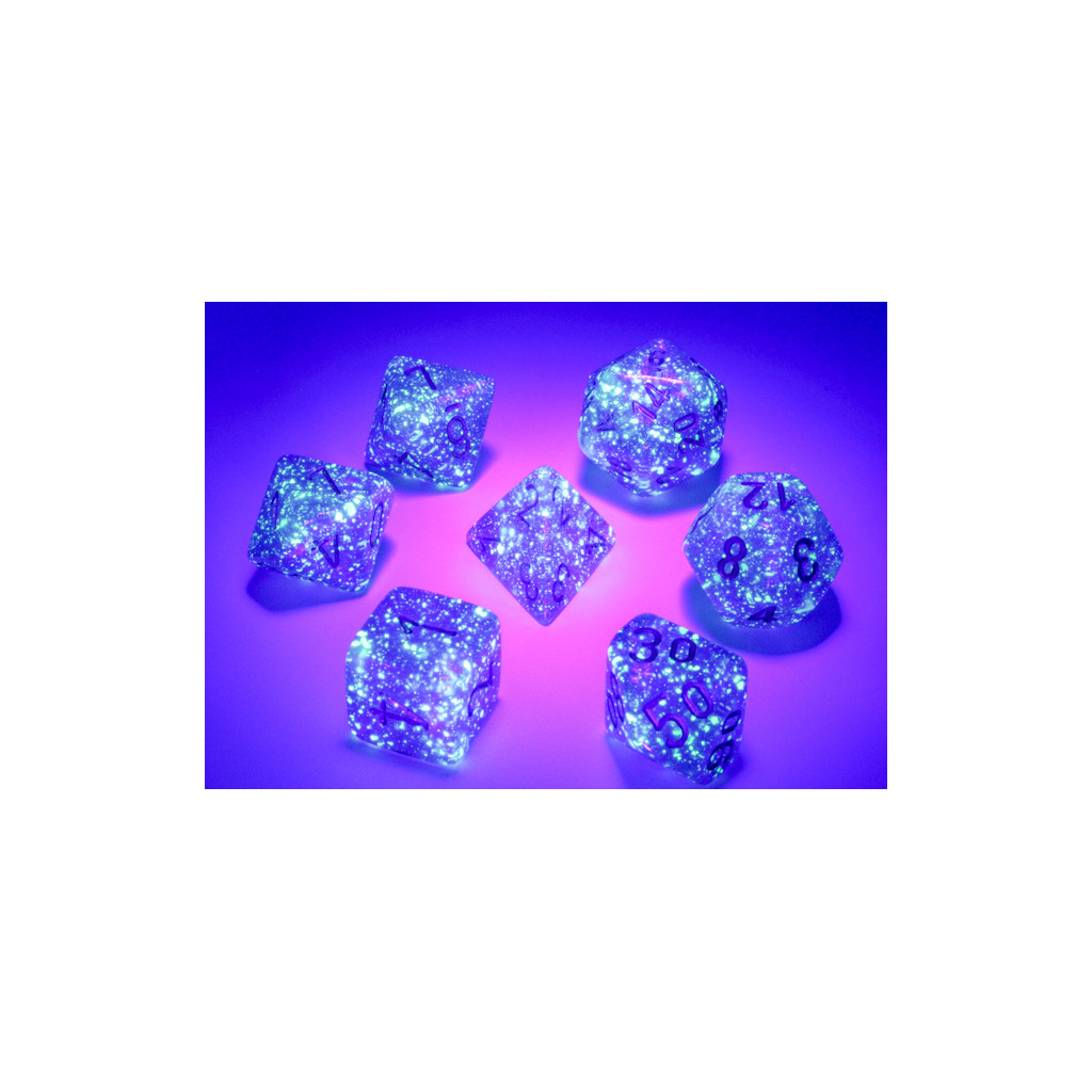 Set de 7 Dés JDR Chessex : Borealis