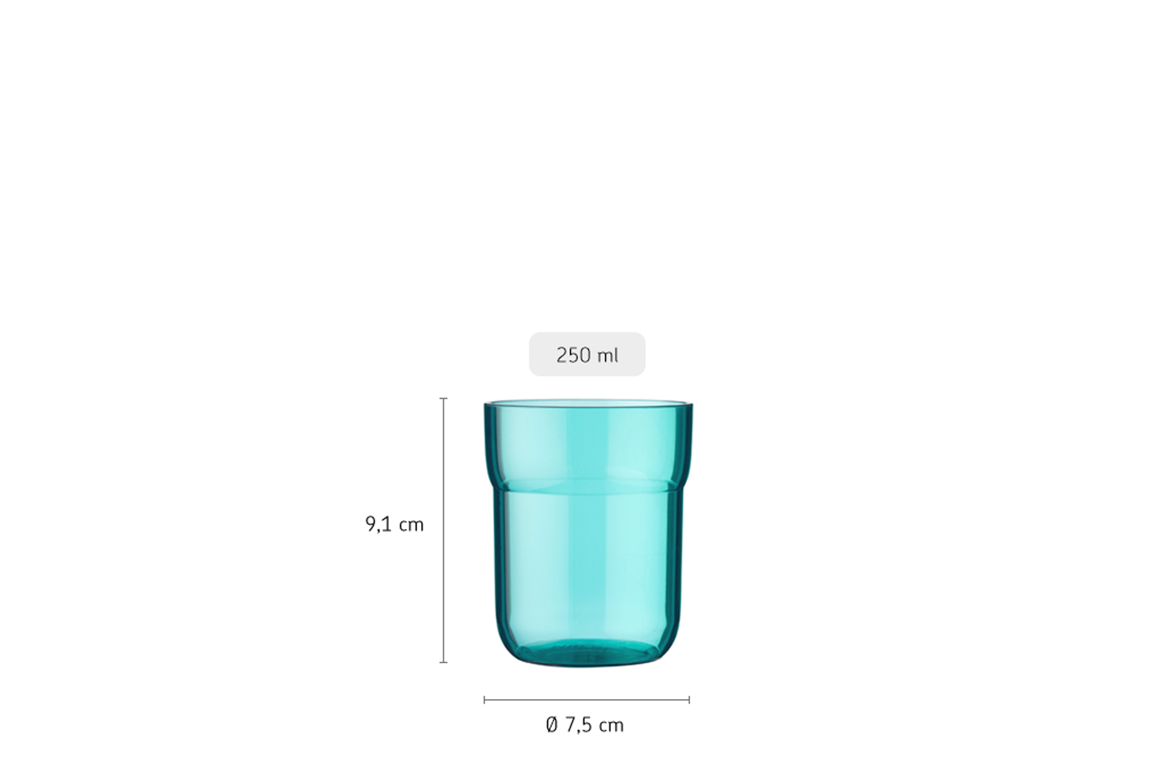 Mepal mio 250 ml kinderbeker - sailors bay