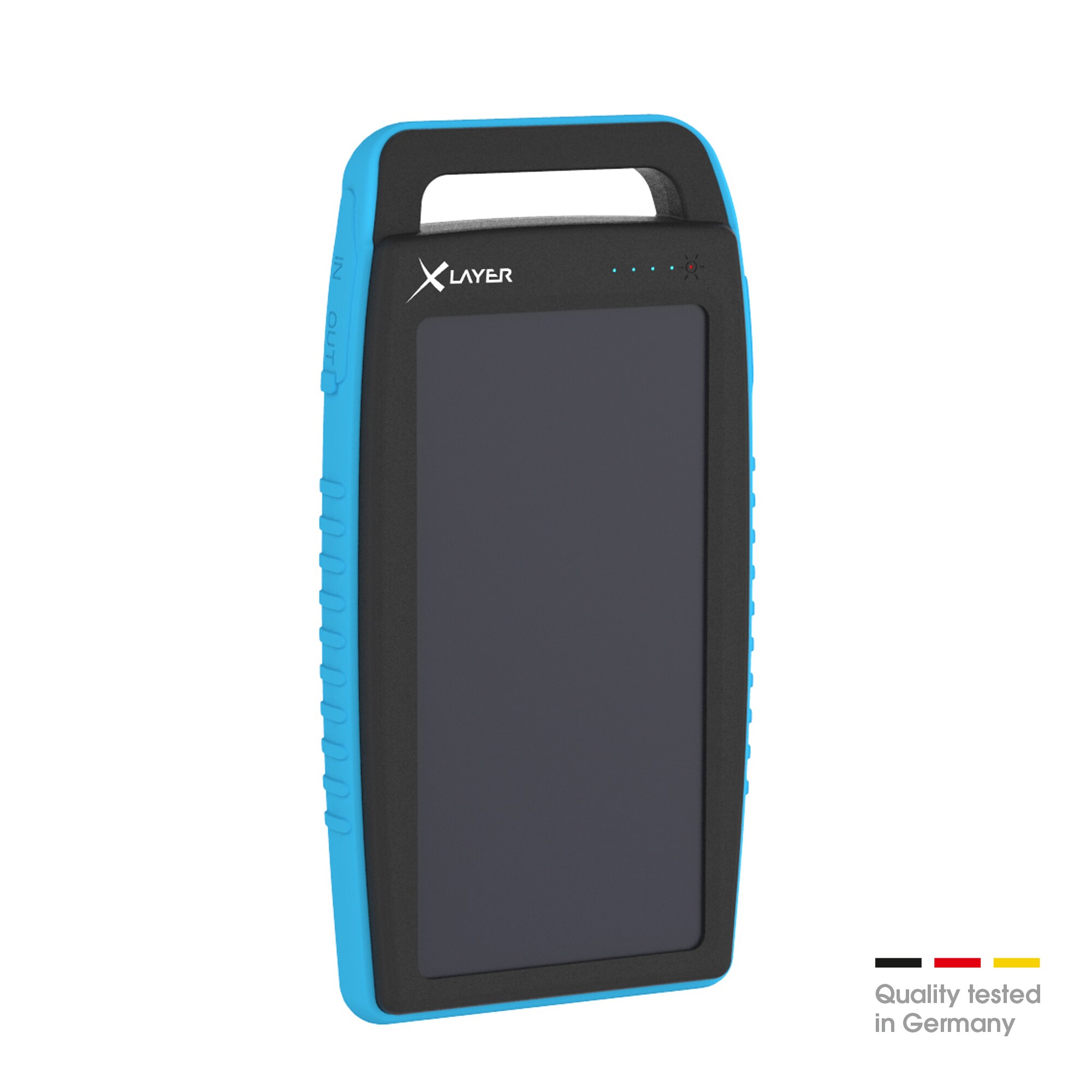 Xlayer POWERBANKS Solar Power Bank I 15000mAh I Camping I Outdoor Ladegerät