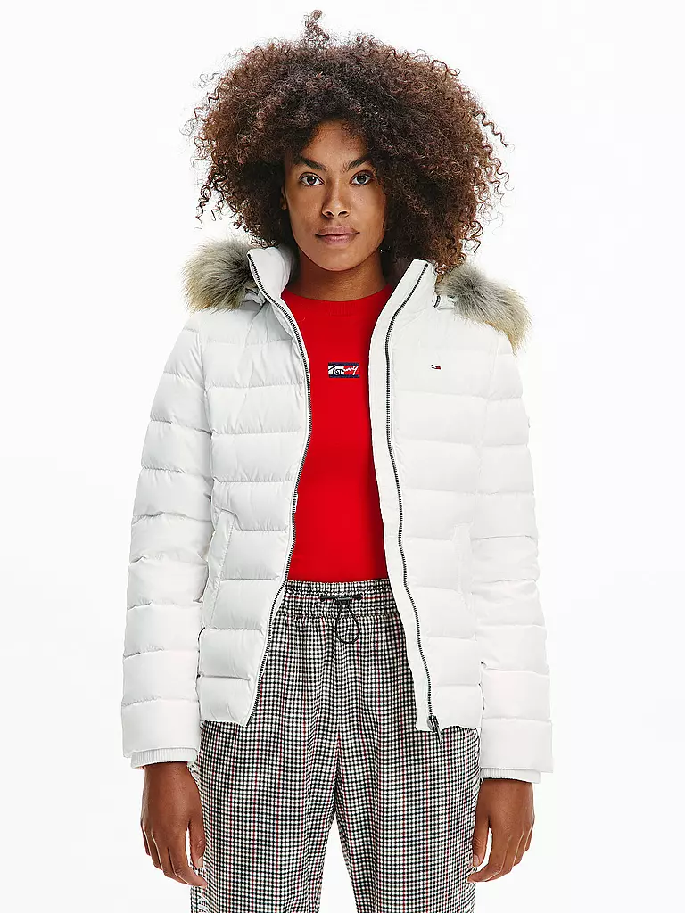 TOMMY JEANS Daunenjacke Martina weiss
