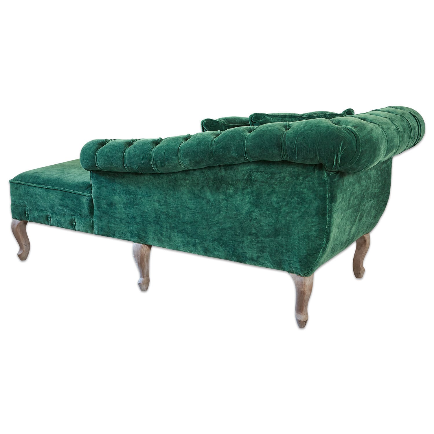 Chaiselongue Viviani dunkelgrün
