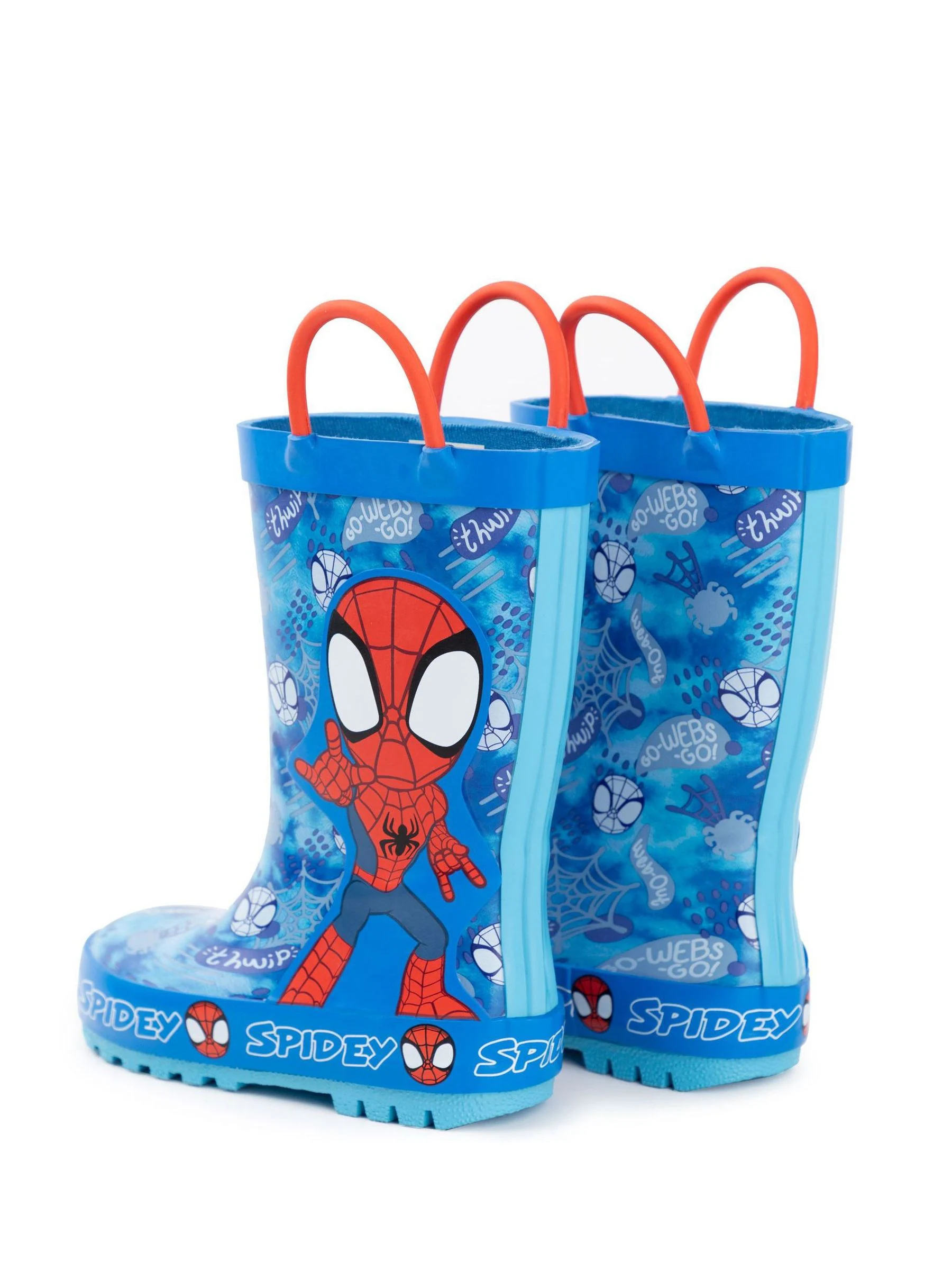 Vanilla Underground Kids Spidey and Friends Wellies