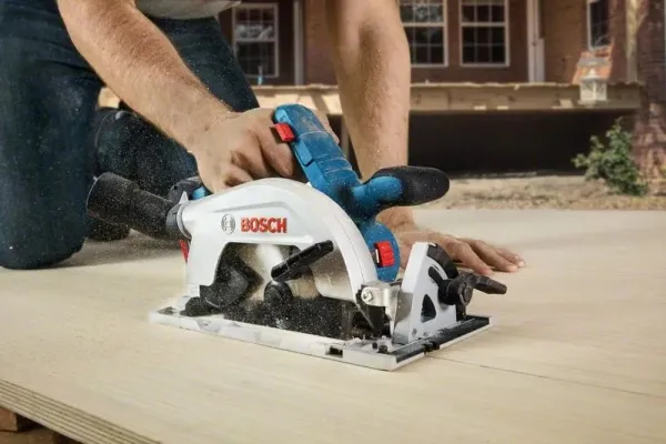 Bosch GKS 185-LI, Træ, Sort, Blå, Grå, Børstefri, 16,5 cm, 5000 rpm, 5,7 cm - SOLO
