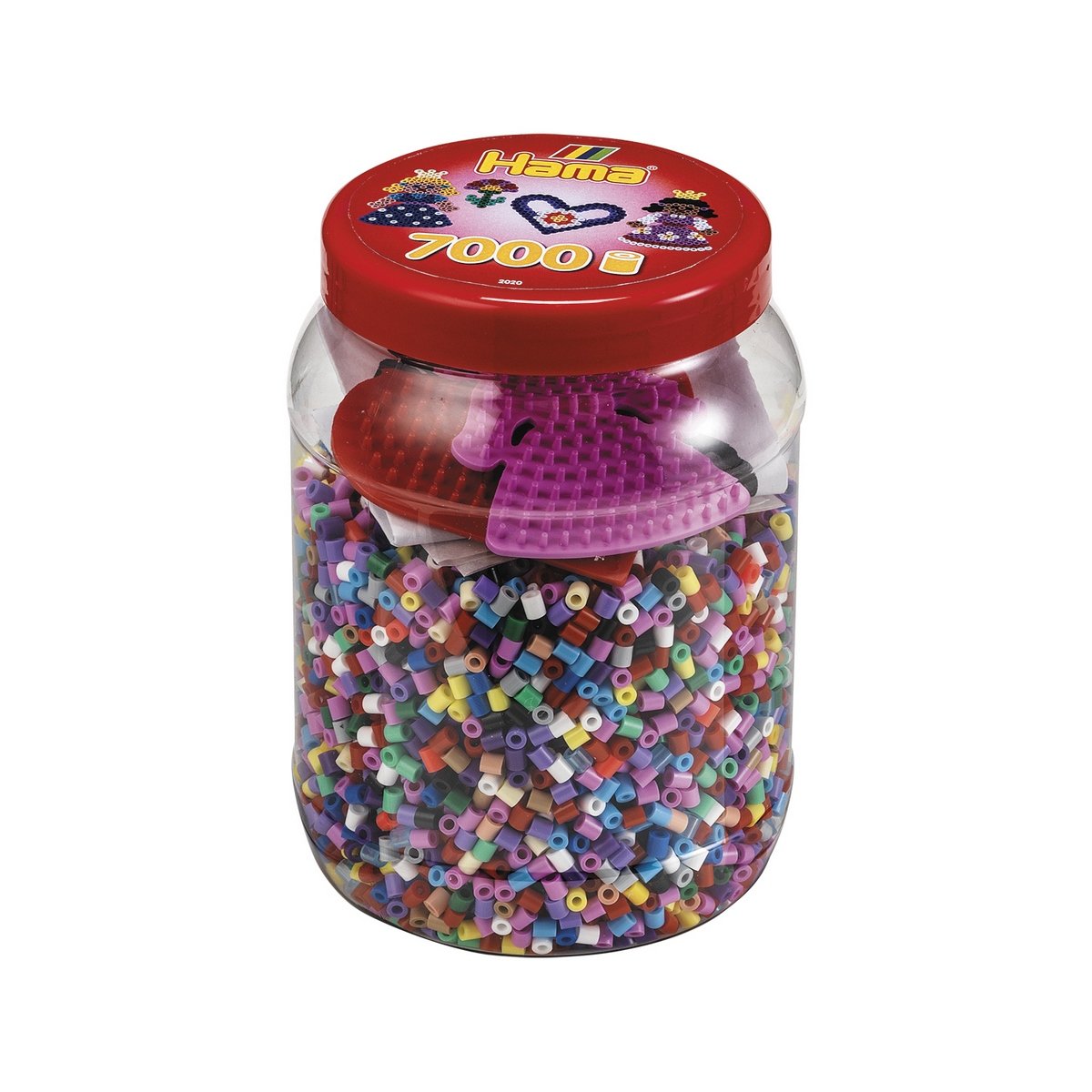 Midi pot rouge 7000 perles